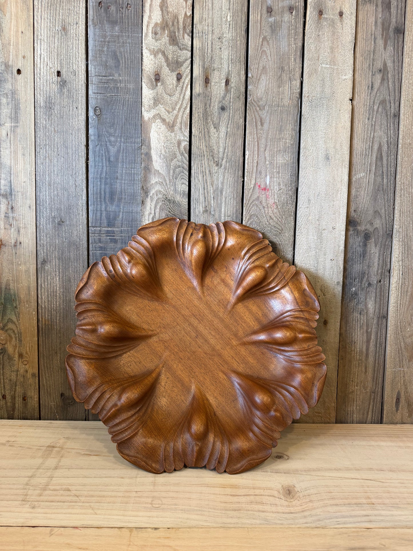 Houten schaal